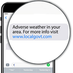 Smart Government Public SMS Alert